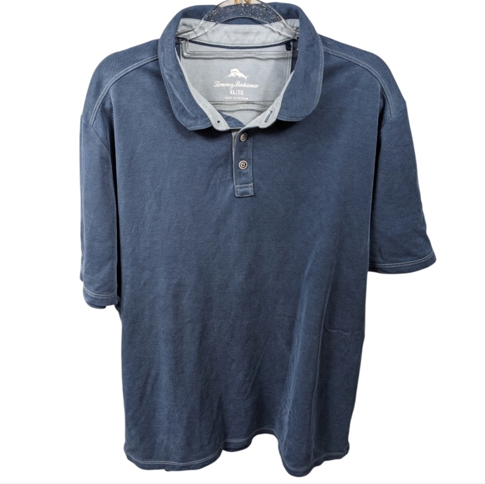 Tommy Bahama Men's Shoreline Surf Polo Shirt Sz XL